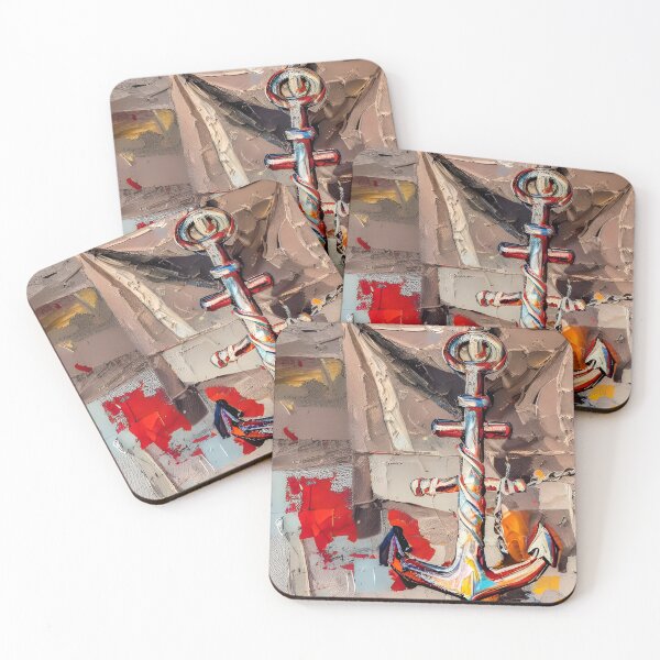 Item preview, Abstract Anchorage designed and sold by LRenee Art Studio.