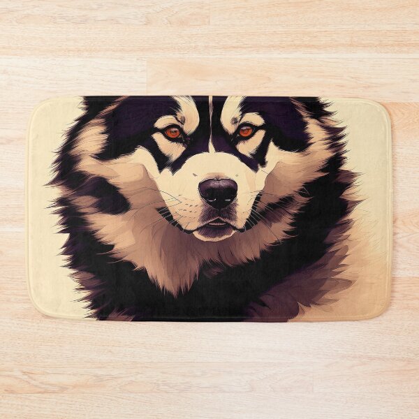 Item preview, Majestic Canine: Alaskan Malamute designed and sold by DavesDogShop.