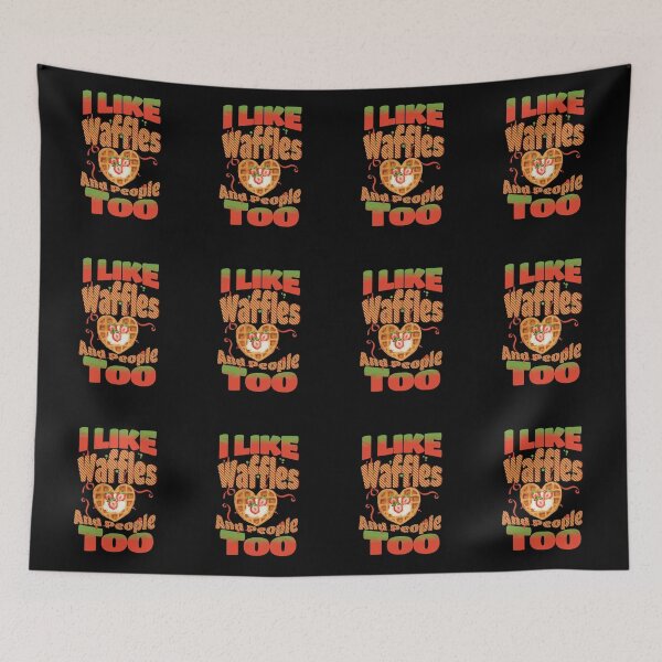 Item preview, I Like Waffles and People Too designed and sold by SimplyMe-Plus.