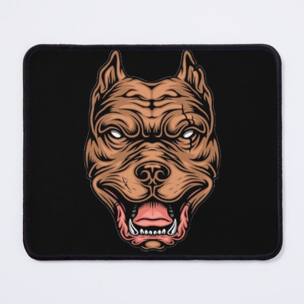 Item preview, Colorful Pitbull Head Design - Vibrant Brutality designed and sold by MediaPOX.