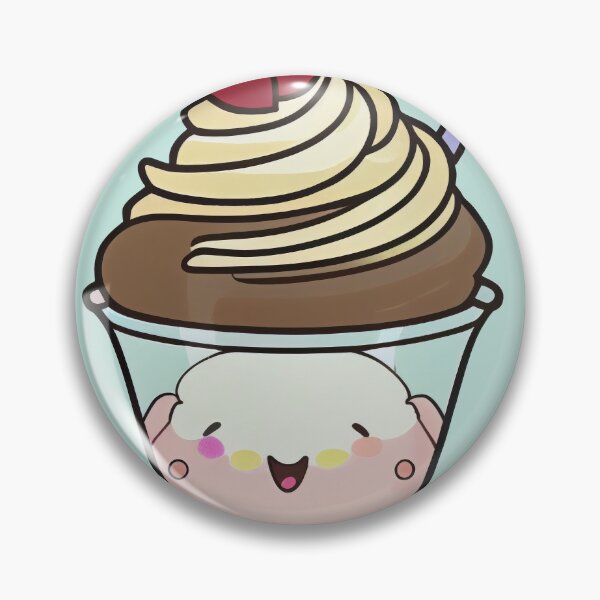 Item preview, Adorable Kawaii Sundae Graphic for Your T-Shirt or Sticker designed and sold by DafGole.