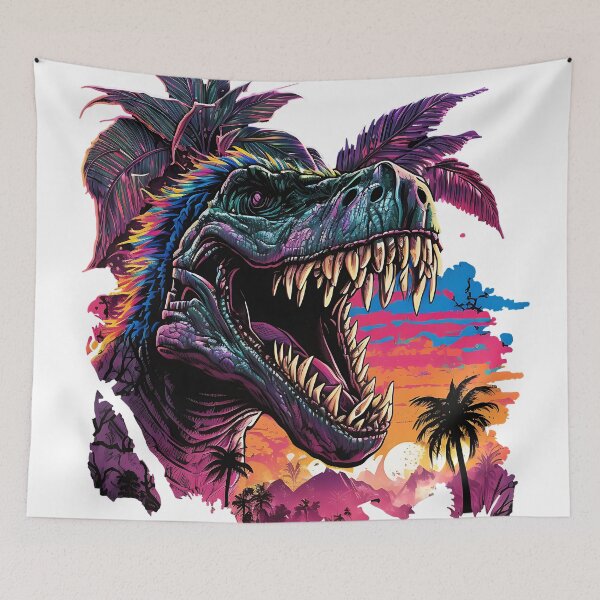 Item preview, Trex Synthwave designed and sold by EagleOwlStudio.