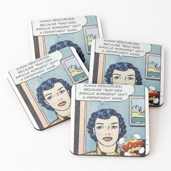 Item preview, HR: Because Miracle Worker is not a Department Name! Workplace Humor, Human Resources designed and sold by SSustainable.