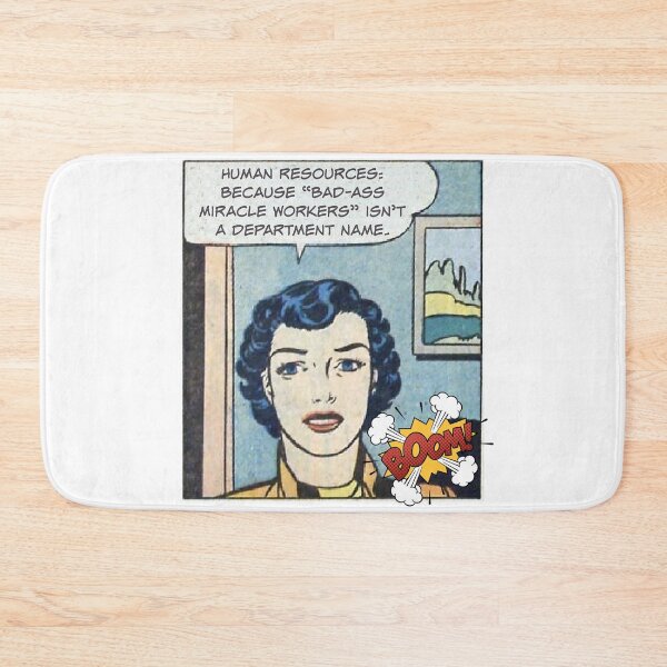 Item preview, HR: Because Miracle Worker is not a Department Name! Workplace Humor, Human Resources designed and sold by SSustainable.