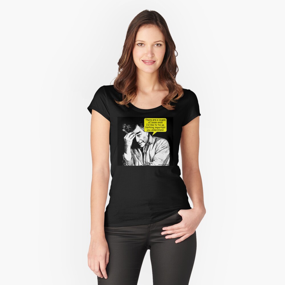 Item preview, Fitted Scoop T-Shirt designed and sold by Artoons-org.
