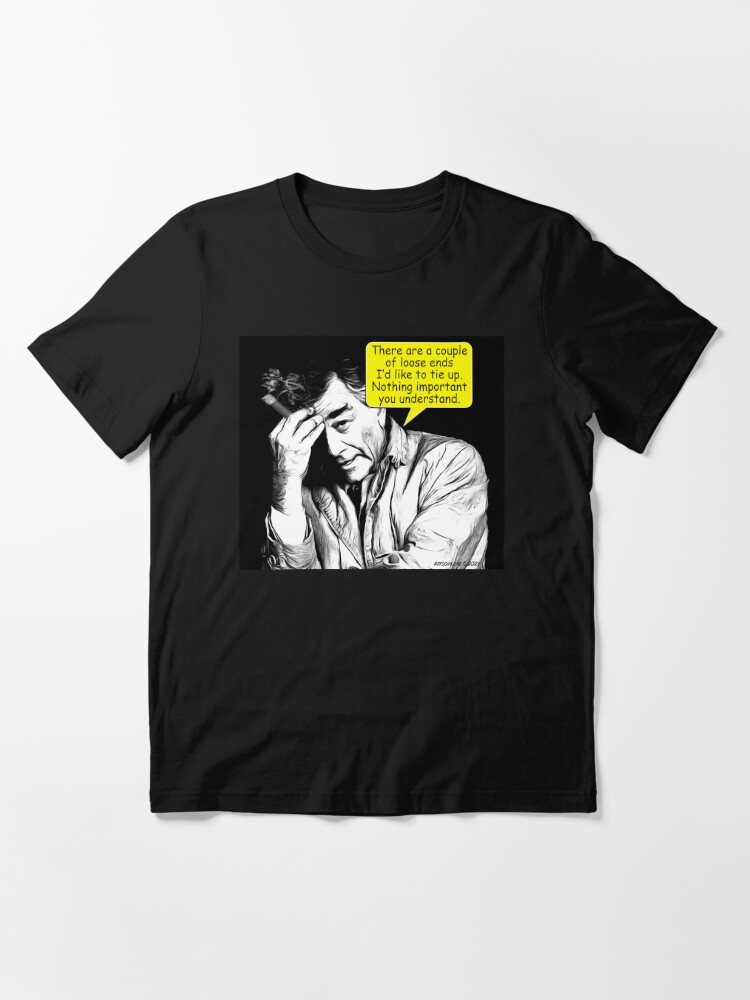 Thumbnail 2 of 7, Essential T-Shirt, Columbo Connects Loose Ends designed and sold by Artoons-org.