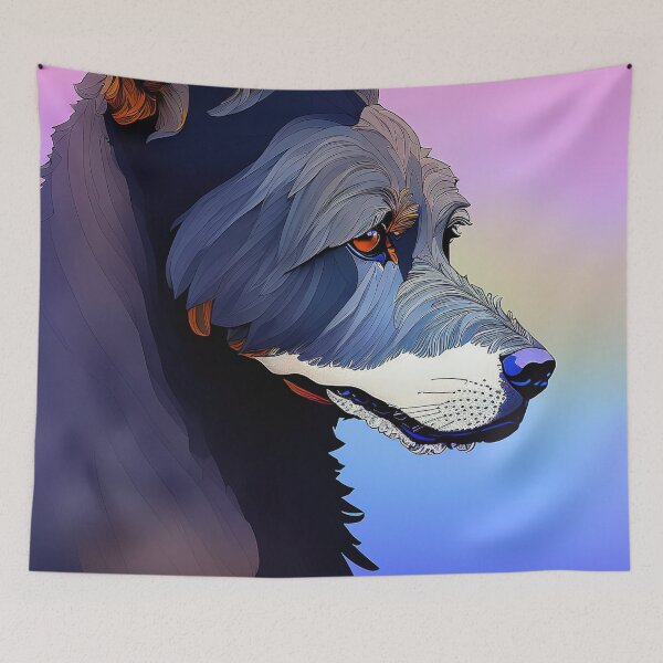 Item preview, Majestic Canine: Kerry Blue Terrier designed and sold by DavesDogShop.