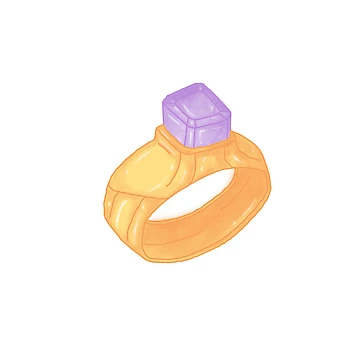 Artwork thumbnail, Purple ring ✨ by ruby1019