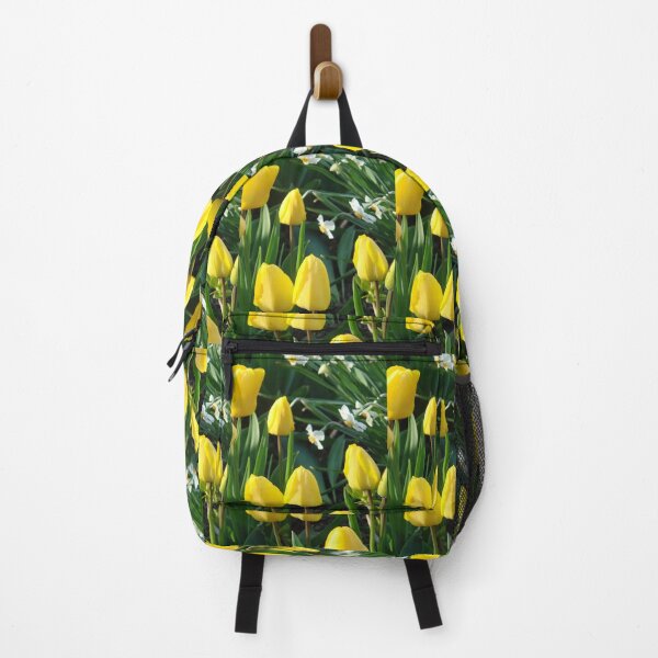 Item preview, yellow tulips and daffodils in spring // designed and sold by Lillrose.