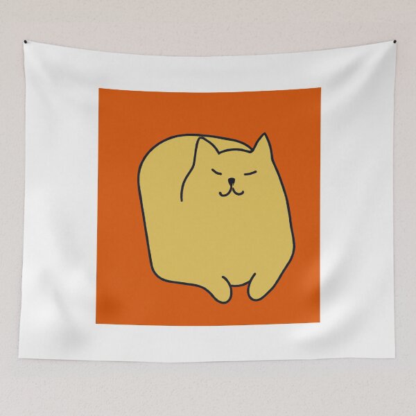 Item preview, Happy orange cat, donating 100% of the profit to national parks in the United States  designed and sold by seekingclarity.