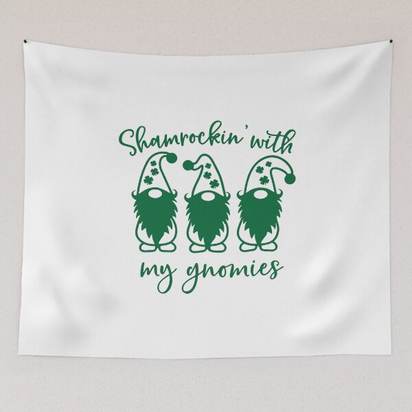 Item preview, Shamrockin with my Gnomies, Funny Saint Patrick Gift for Kids, Lucky gnomes, Newborn St Patricks Stickers designed and sold by Eddyed.