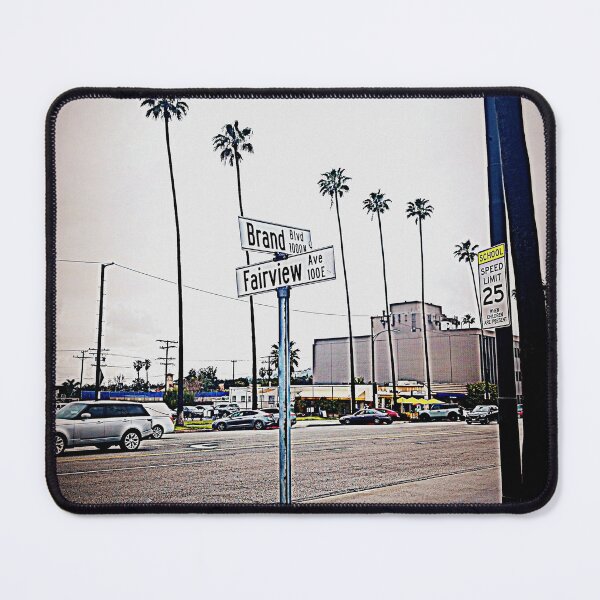Item preview, Brand Boulevard & Fairview Avenue, Glendale, CA by Mistah Wilson designed and sold by The Street Sign Store.