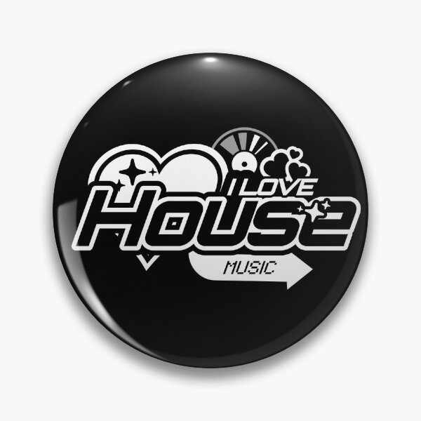 Item preview, HOUSE MUSIC  - I Love House Music Y2K (white)  designed and sold by Discothreadz.
