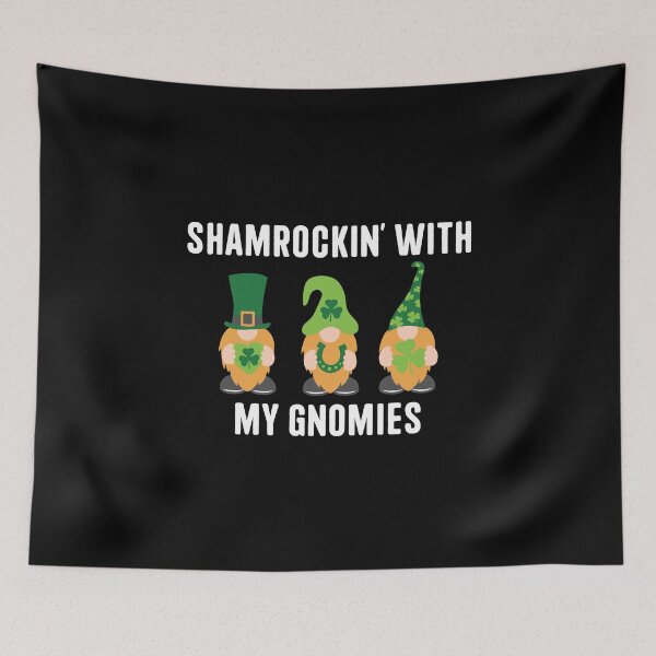 Item preview, Funny Saint Patrick Gift for Kids, Shamrockin with my Gnomies, Lucky gnomes, Newborn St Patricks Stickers designed and sold by Eddyed.