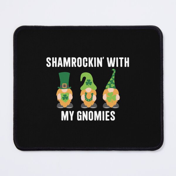 Item preview, Funny Saint Patrick Gift for Kids, Shamrockin with my Gnomies, Lucky gnomes, Newborn St Patricks Stickers designed and sold by Eddyed.