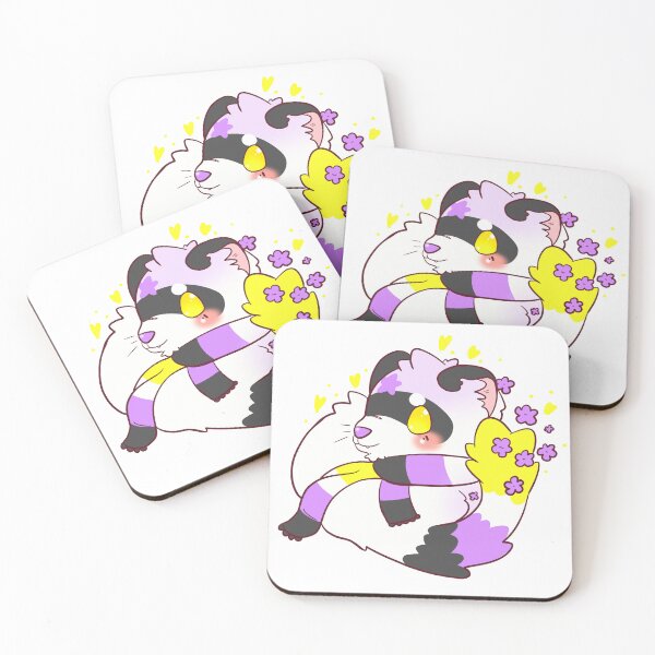 Item preview, Non-binary ferret designed and sold by Minette Wasserman.