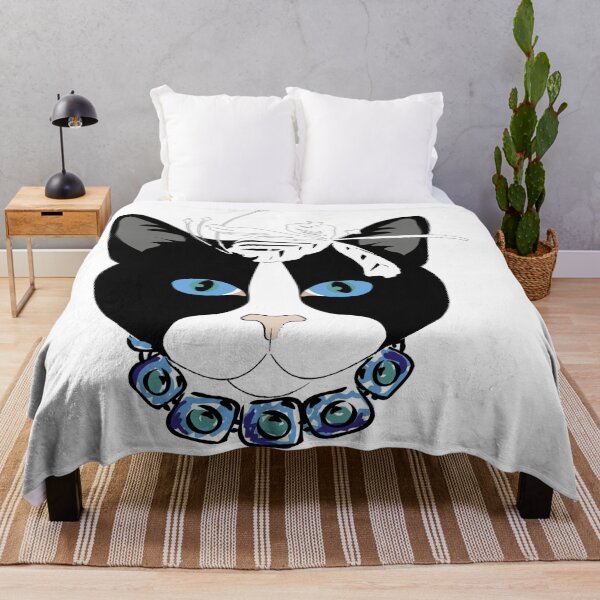 Item preview, Cat With Blue Eye designed and sold by Gile-Shop.