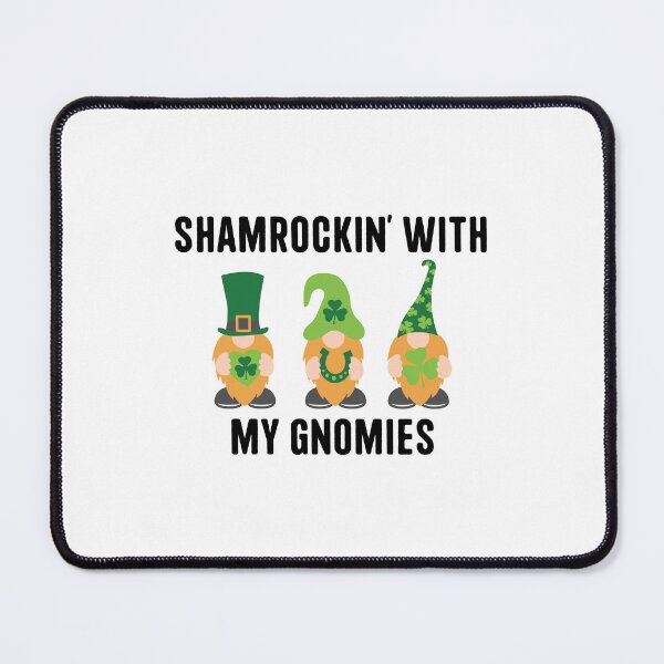 Item preview, Funny Saint Patrick Gift for Kids, Shamrockin with my Gnomies, Lucky gnomes St Patricks Stickers designed and sold by Eddyed.