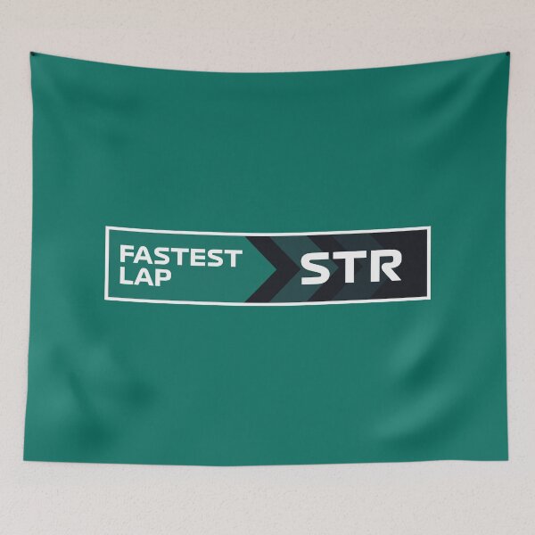 Item preview, Fastest Lap 2023 | Driver #18 (Version 2 - Emerald Green BG) designed and sold by FilipeFerreira.