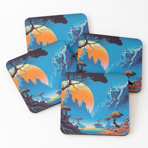 Item preview, Psychedelic Landscape designed and sold by Youmytype.