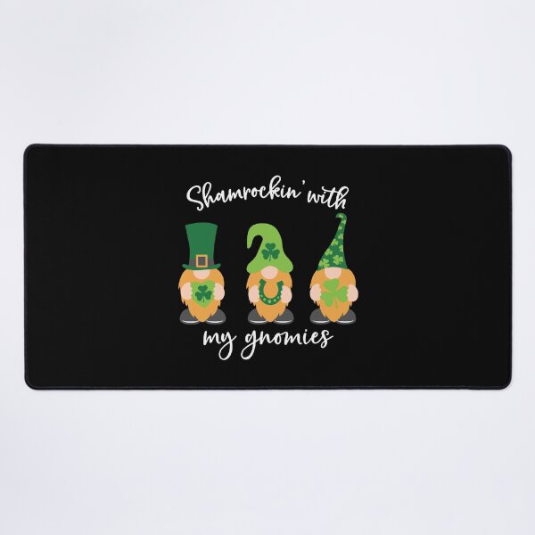 Item preview, Funny Saint Patrick Gift for Kids, Shamrockin with my Gnomies, Lucky gnomes, Newborn St Patricks Stickers designed and sold by Eddyed.