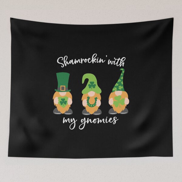 Item preview, Funny Saint Patrick Gift for Kids, Shamrockin with my Gnomies, Lucky gnomes, Newborn St Patricks Stickers designed and sold by Eddyed.