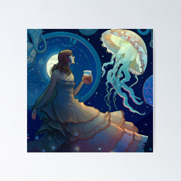 Item preview, Night Light Jelly designed and sold by LPJART.