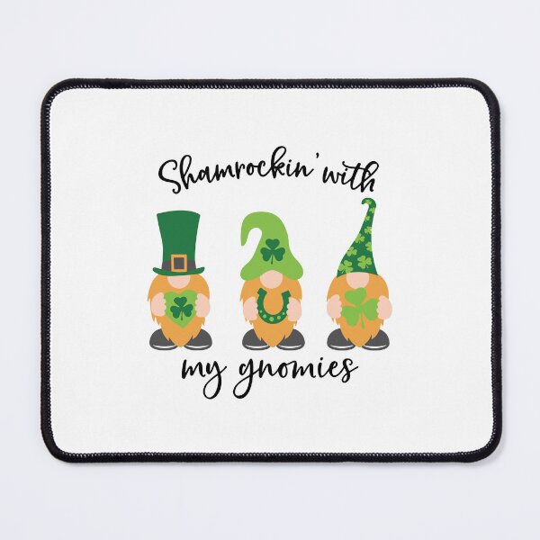 Item preview, Funny Saint Patrick Gift, Shamrockin with my Gnomies, Lucky gnomes, St Paddys Stickers designed and sold by Eddyed.