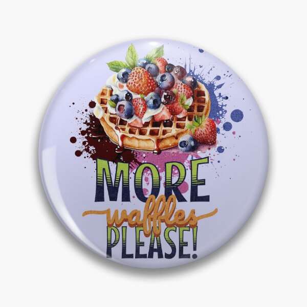 Item preview, More Waffles Please! designed and sold by SimplyMe-Plus.