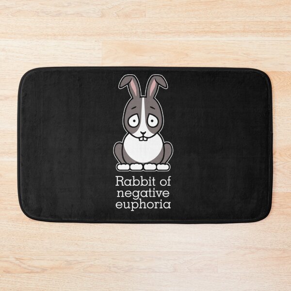 Item preview, Rabbit of Negative Euphoria designed and sold by daffinclair.