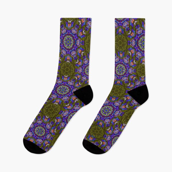 Item preview, Colorful Ethnic Indian Floral pattern - IC009 designed and sold by Art-by-Geoff.