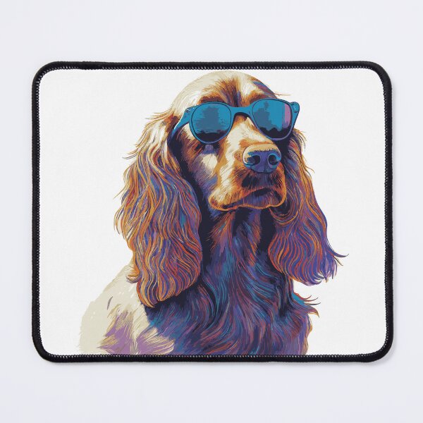 Item preview, Cocker spaniel wearing sunglasses designed and sold by saskdigitalart.