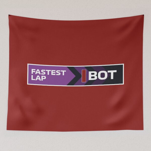 Item preview, Fastest Lap 2023 | Driver #77 (Dark Red BG) designed and sold by FilipeFerreira.