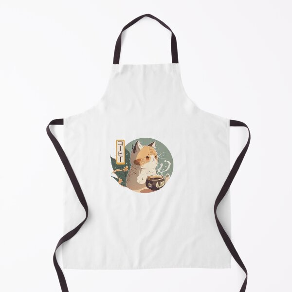 Item preview, Cute Cat drinking hot coffe designed and sold by Diego Alvarez.