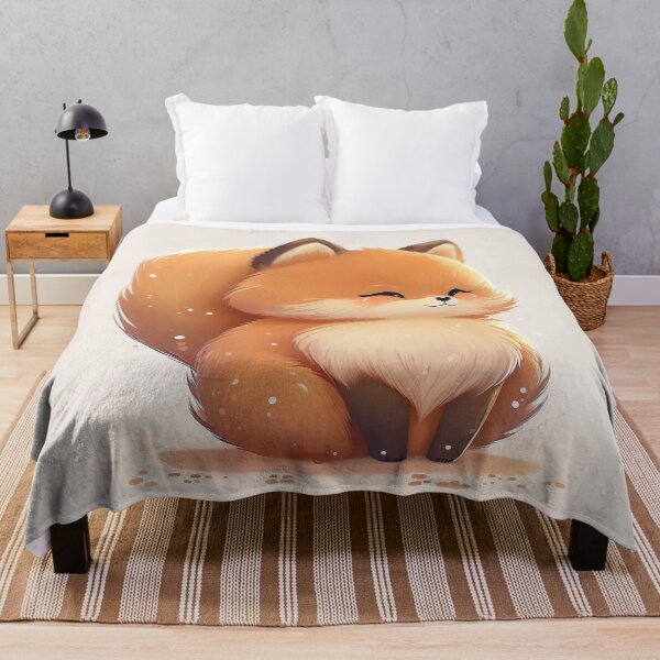 Item preview, Super Cute Fluffy Fox designed and sold by mhart64.