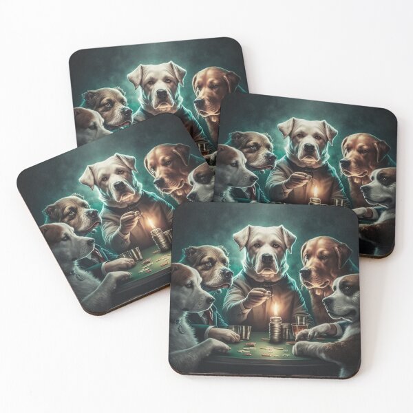 Item preview, Dogs Playing Poker designed and sold by Scraponzo.