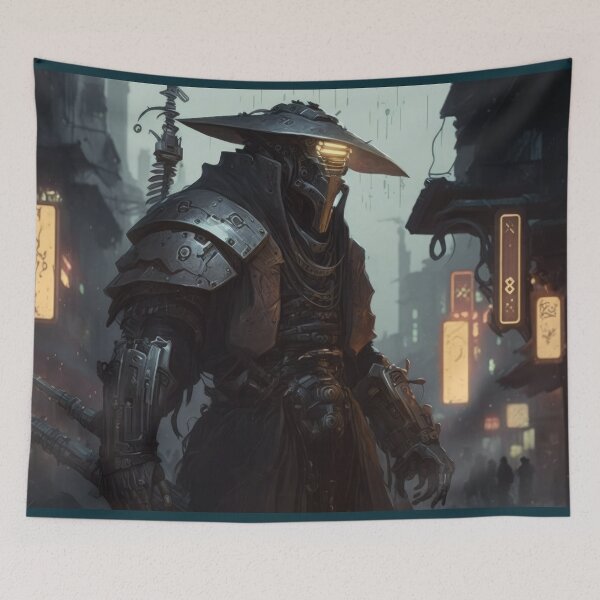 Item preview, Elite Cyberpunk Samurai Warrior or Bushido designed and sold by ArtificialEye.