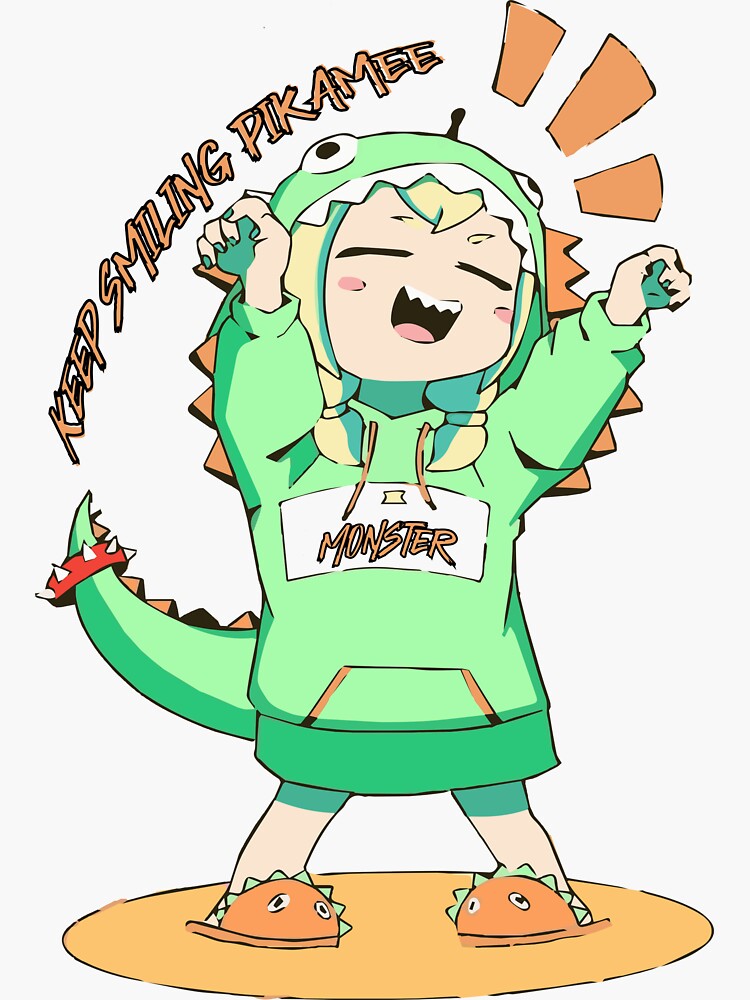 Amano pikamee Monster | Sticker