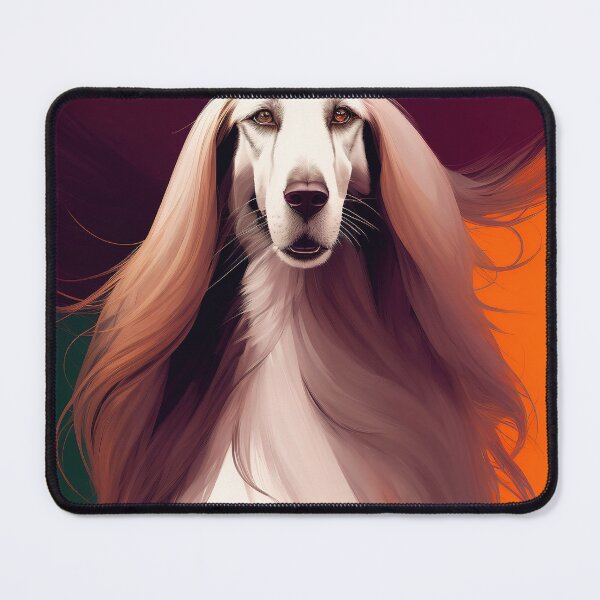 Artikelvorschau, Majestic Canine: Afghan Hound entworfen und verkauft von DavesDogShop.