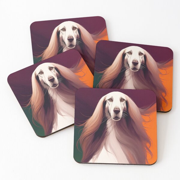 Artikelvorschau, Majestic Canine: Afghan Hound entworfen und verkauft von DavesDogShop.