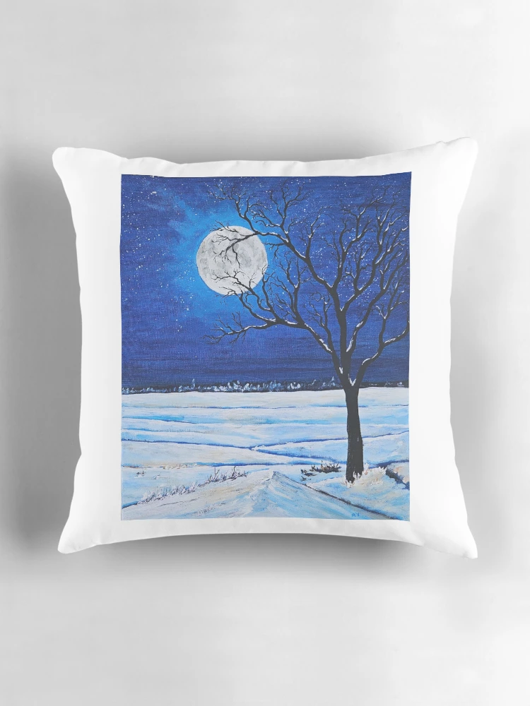 Thumbnail 3 of 4, Pillow, Nights Of Splendor designed and sold by RudyYoder.