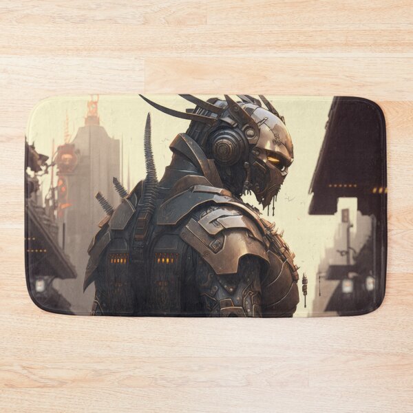 Item preview, Evil Cyberpunk Samurai Warrior or Bushido designed and sold by ArtificialEye.