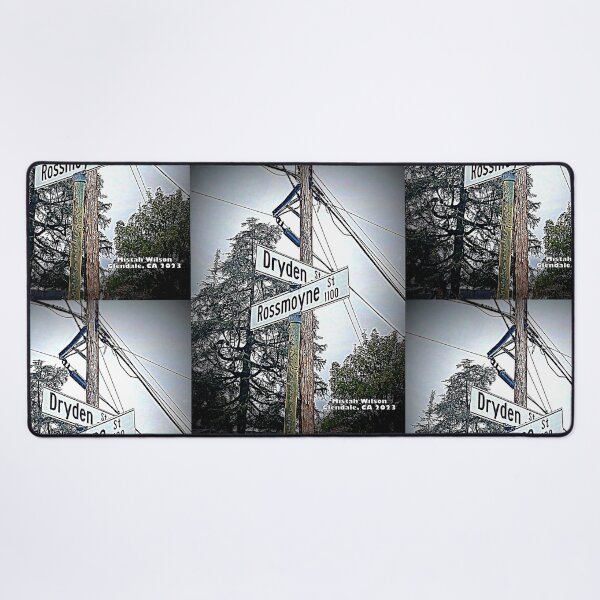 Item preview, Dryden Street & Rossmoyne Street, Glendale, CA by Mistah Wilson designed and sold by The Street Sign Store.