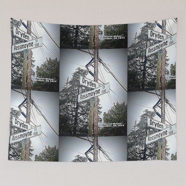 Item preview, Dryden Street & Rossmoyne Street, Glendale, CA by Mistah Wilson designed and sold by The Street Sign Store.