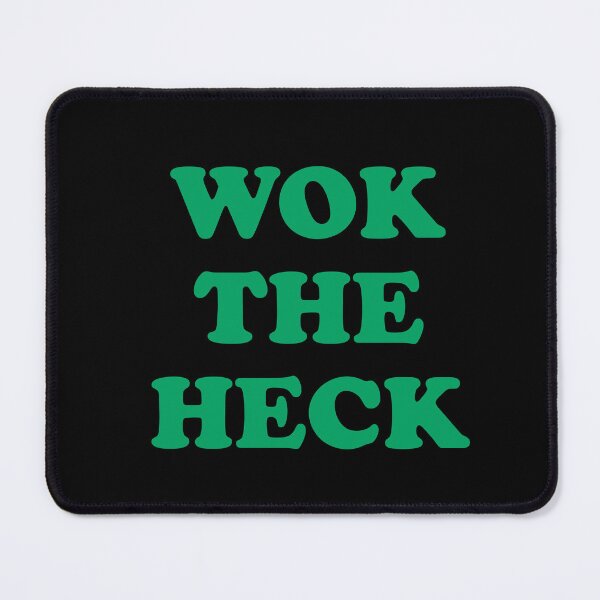 Item preview, Wok the Heck, Retro Pun designed and sold by Dennis Weber.