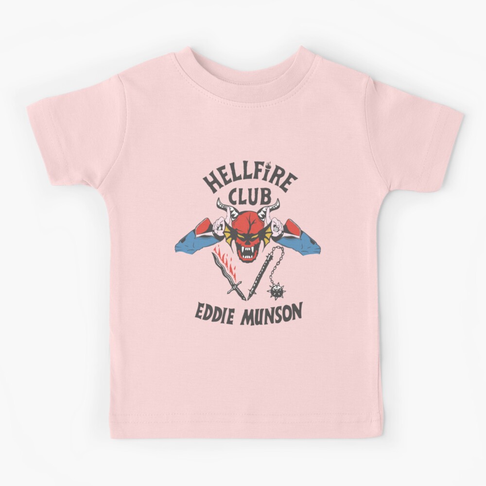 Stranger Things Eddie Munson Hellfire 3/4 Sleeve Tee shirt