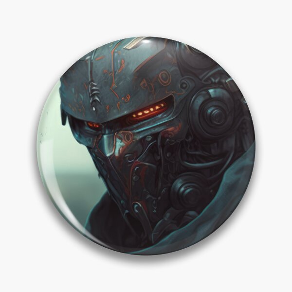 Item preview, Mech Cyberpunk Samurai Warrior or Bushido designed and sold by ArtificialEye.