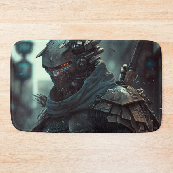 Item preview, Mech Cyberpunk Samurai Warrior or Bushido designed and sold by ArtificialEye.