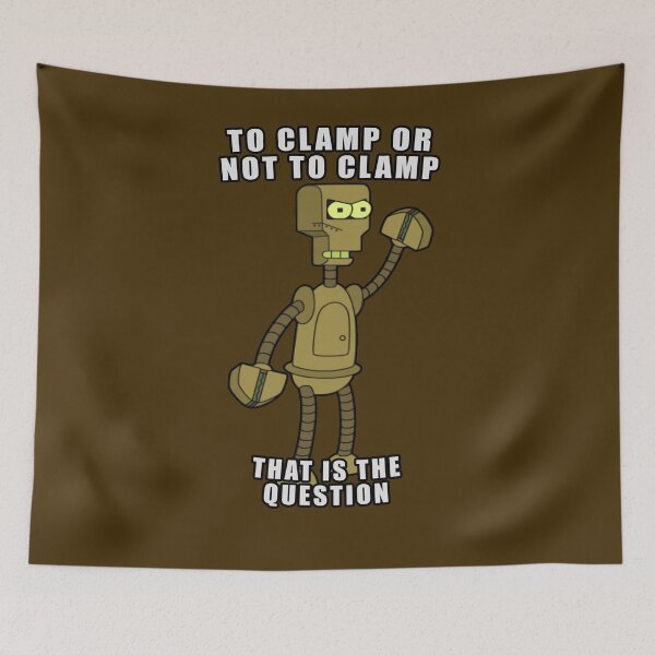 Item preview, To Clamp Or Not To Clamp designed and sold by Fanarchist.