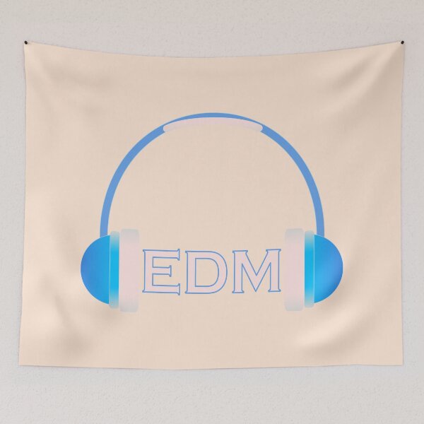 Item preview, EDM Headphones Electronic Dance Music Design designed and sold by HOODSHOP_RB.